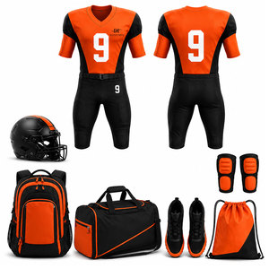 Tenues de football américain de qualité supérieure, designs personnalisés, impression rapide, respirantes, pour adultes - Product Image 1