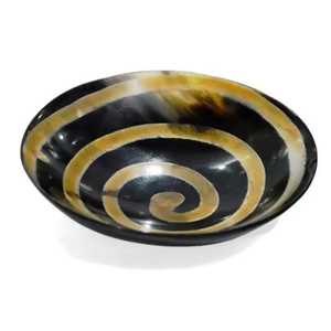 ชามควายฮอร์นทำมือหรูหราธรรมชาติชามเสิร์ฟอาหารเครื่องใช้บนโต๊ะอาหาร - Product Image 6