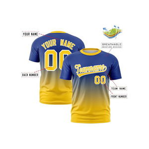 เสื้อยืดทีมแบบซับลิเมชั่น คอกลม ระบายอากาศ แห้งเร็ว สำหรับองค์กรกีฬา ขายส่ง - Product Image 3