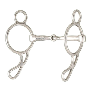 Horse Bits Snaffle Stainless Steel Mouth Ring Bit Green Orange Beads <b>Equestrian</b> Riding Equipment - Product Image 3