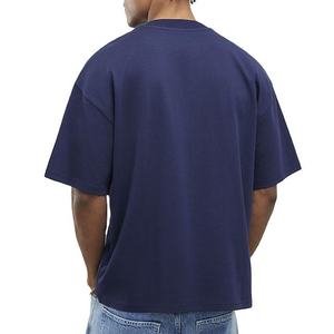 เสื้อยืดลำลองผู้ชายทรงโอเวอร์ไซส์ ผ้าฝ้ายนุ่ม สตรีทแวร์ ทรงหลวม แฟชั่นฤดูร้อนที่ต้องมี - Product Image 4
