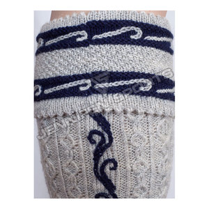 Traditional Bavarian Style Ankle High Thick Wool/Spandex <b>Socks</b> for <b>Men</b> Classic Alpine Folk Festival Wear - Product Image 3