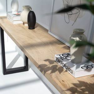 Table console en bois de mangue Vandana Sierra Stellar, plusieurs tailles et options de pieds disponibles - Product Image 2