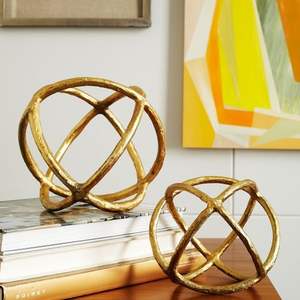 Curated Metal Decorative Objects Sculptures Suitable For Designer <b>Shelves</b> <b>Tables</b> And Artistic Corners - Product Image 6
