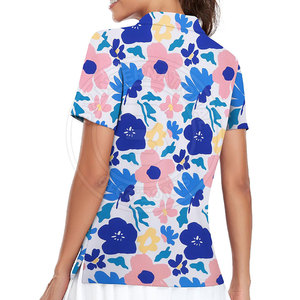 Everyday Outdoor Fashion <b>Women</b> Golf <b>Polo</b> <b>Shirt</b> Built With Lightweight Quick Dry Material Providing Comfortable Wear - Product Image 2