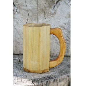 Taza de Madera de Primera Calidad, Acabado en Madera Natural, Estilo Rústico, para Café, Hogar, Cafetería, Restaurante, al Mejor Precio - Product Image 4