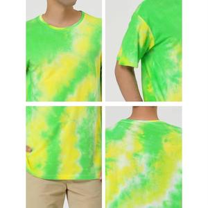 Camisetas Personalizadas al por Mayor, Camisetas Tie-Dye Oversize, Camisetas Tie-Dye para Hombre con Lavado Ácido y Logotipo Personalizado - Product Image 5