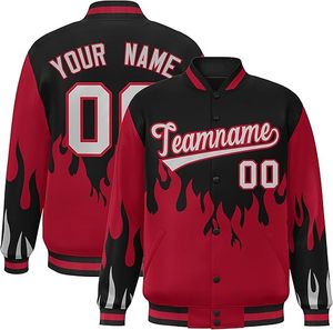 Custom Logo Varsity <b>Jacket</b> <b>Leather</b> Sleeves Embroidery Black Couple College Baseball Mens Letterman <b>Jacket</b> - Product Image 2