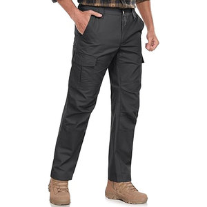 <b>Cargo</b> <b>Work</b> <b>Pants</b> Durable Ripstop Tactical <b>Pants</b> with 7 Pockets Water-Resistant Outdoor Workwear Hiking Construction - Product Image 2