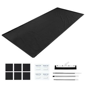 Tappetino Antiscivolo in PVC per Garage 2,37 m x 5,49 m, Resistente e Impermeabile con Tergivetro per Pulizia, Ideale per Contenimento Polvere e Liquidi sui Tappeti Auto - Product Image 1