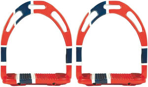 Équipement équestre de sécurité en matériau solide : Étriers flexibles antidérapants pour chevaux avec protection de la cheville (paire) - Product Image 6