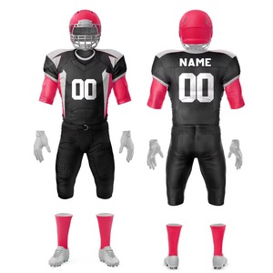 Conjunto de Uniforme de Fútbol Americano Personalizado para Jóvenes y Adultos, Jersey y Pantalones Sublimados, Transpirables, Resistentes, de Secado Rápido, Ropa Deportiva para Equipos - Product Image 1
