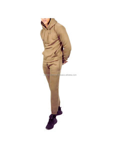 Ensemble pantalon et veste zippée de qualité supérieure Logo personnalisé Jogger pour hommes Vêtements de fitness à capuche Vêtements de sport d'hiver 2 pièces Survêtements - Product Image 5