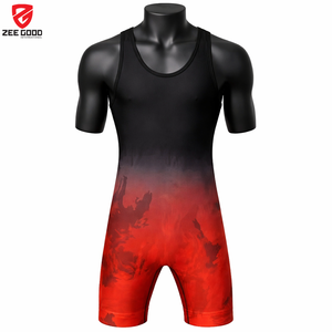 Best Quality Customizable <b>Wrestling</b> <b>Singlet</b> Durable Breathable Stretch Lightweight Quick Dry Spandex Front Logo <b>Men</b> Adult - Product Image 1