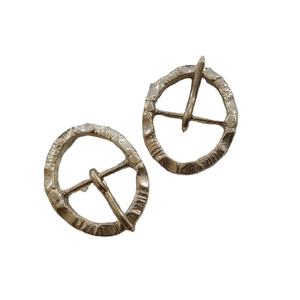 Ceinture en laiton ornée médiévale fabriquée à la main pour boucle TT-7624 matérielle en cuivre durable - Product Image 1