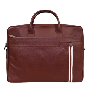 Personalised Luxury Genuine Leather Soft <b>Laptop</b> <b>Bag</b> Unisex <b>Briefcase</b> Monogram Work Business Lightweight Gift for Him Her - Product Image 1