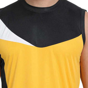 Camiseta sin Mangas de Alta Calidad para Hombre, 100% Algodón y Poliéster, Camiseta de Algodón en Oferta para Gimnasio - Product Image 3