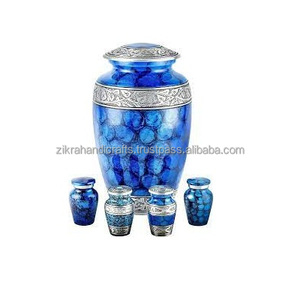 Urne de crémation en métal, dernière finition, meilleure pour les cendres humaines, sur mesure, fournisseur d'urnes de crémation bon marché - Product Image 6