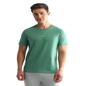 Camisetas Básicas de Algodón de 210 g/m² de Manga Corta 2023, Ligeras, Holgadas, con Hombros Descubiertos, Blancas, Cómodas, al por Mayor - Product Image 4