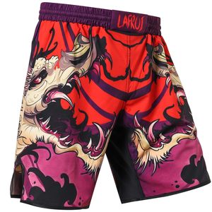 Shorts MMA pour hommes, imprimé intégral, taille élastique, entraînement de gym, kickboxing, légers, séchage rapide, colorés, haut de gamme pour arts martiaux MMA - Product Image 2