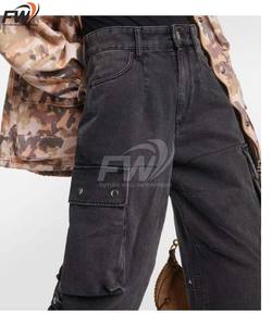 Pantalon cargo en toile pour homme, taille mi-haute, léger, 100 % coton, style streetwear, nouveau design pour adultes, service OEM disponible, meilleur prix - Product Image 5