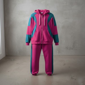 2026 Wholesale Unisex High Quality Reflective Tracksuit Set Fashionable Eco-Friendly Winter Clothing Plus Size Wholesale for Men - Product Image 1