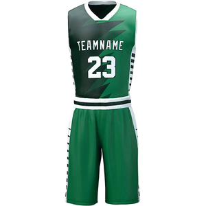 Maillots de basket-ball à rayures sublimées, design gratuit, vêtements de sport unis, personnalisables avec logo d'équipe, haute qualité. - Product Image 2