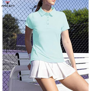 Camisa Casual de Manga Corta para Mujer, Talla Personalizada, 60% Algodón, 40% Poliéster, Satén, Ecológica, de Secado Rápido - Product Image 5