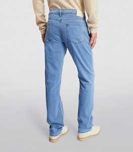 Pantalones Vaqueros de Mezclilla para Hombre, Corte Recto, Ajuste Regular, Largos, Cómodos, Transpirables, Tallas Grandes, Precio Bajo - Product Image 2