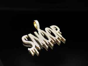 Colgante de Corona Personalizado con Circonitas Cúbicas Estilo Street Hustle - Product Image 6