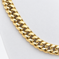 Collier chaîne cubaine en or massif 10K 14K 18K de qualité supérieure, inspiré du hip-hop, entièrement serti de diamants Moissanite, bijou incontournable