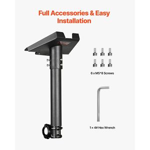 Kit di Montaggio Starlink per Camper in Acciaio Resistente con Angolo Regolabile a 360 Gradi, Tubo Extra Corto Gen 3 con Starlink Extra Corto - Product Image 5