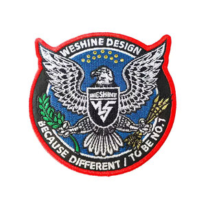 Patchs brodés personnalisés en gros à haute densité de points, badges textiles avec logo sur mesure, patchs de production pour vêtements à coudre - Product Image 3