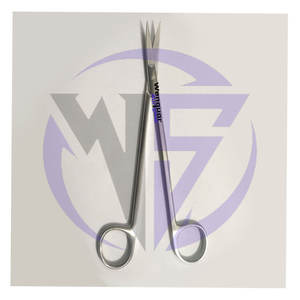 High Quality Wise Dental Kelly Surgical Scissors 6¼ Inch <b>Angled</b> Head Stainless <b>Steel</b> Surgical Instrument Wenquar Tools - Product Image 6