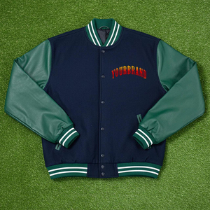 Custom Branding Varsity Letterman <b>Jacket</b> Factory Personalized Lettering <b>Patches</b> for Streetwear Retailers and Distributors - Product Image 6