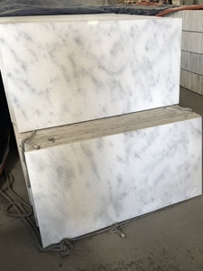 <b>Top</b> Sale Luxury Sandblasted White <b>Marble</b> Light Grey Veins Waterproof Eco-Friendly Paving Steps Countertop Floor Garden - Product Image 5