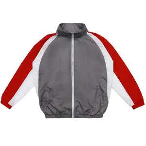 Wholesale Men's 100% Polyester Waterproof Windbreaker Sets Panel <b>Work</b> <b>Stand</b> Collar Jacket & 2 Side Pocket Long String Shorts OEM - Product Image 4