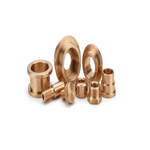 Piezas de Bronce Mecanizadas por CNC Personalizadas, Componentes Torneados de Precisión para Aplicaciones Industriales e Ingeniería, Piezas de Bronce CNC - Product Image 1