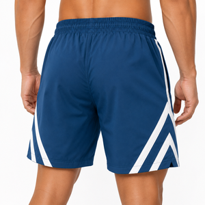 Pantalones Cortos Deportivos de Verano para Hombre, Tejidos, Casuales, 100% Nailon y Spandex, Ecológicos, con Logotipo Frontal, hasta la Rodilla, Resistentes al Viento, de Alta Calidad - Product Image 3