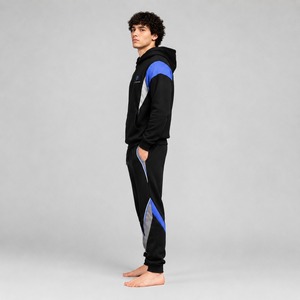 Vente directe usine OEM – Survêtement léger sur mesure pour homme, col à capuche et motif uni, idéal pour l'hiver - Product Image 3
