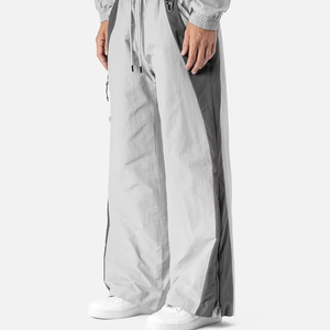 Custom Nylon Winter Hooded Elastic Waist Lightweight Casual Full Length Tracksuit Men Women Windbreaker <b>Jogging</b> <b>Suit</b> Waterproof - Product Image 5