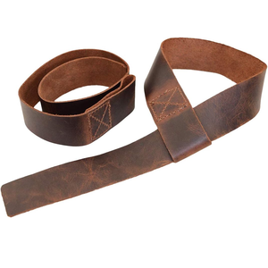 Correas de Muñeca para Levantamiento de Pesas, Personalizables con Logotipo, de Cuero Vacuno, Antideslizantes, Transpirables, Unisex, Multicolores, Servicio ODM/OEM - Product Image 4