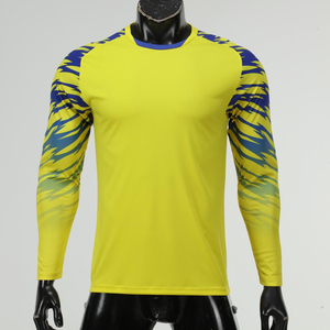 เสื้อยืดแขนยาวลายเสือสำหรับผู้ชาย คอกลม แห้งเร็ว ทรงปกติ ผ้าโพลีเอสเตอร์ถัก 100% เสื้อกีฬา - Product Image 6