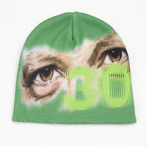 Bonnet tricoté unisexe imprimé camouflage arbre, style urbain, chaud pour l'hiver, usage quotidien - Product Image 5