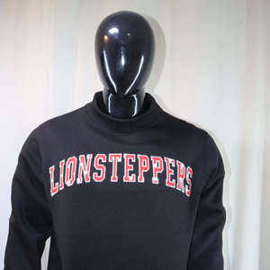 Sweat-shirt à col roulé rouge pour femme Lionsteppers, sweat-shirt à col montant pour femme, sweat-shirt pull-over pour femme, sweat-shirt personnalisé - Product Image 3