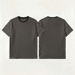 Camiseta Deportiva Básica para Hombre, de Manga Corta, Absorbente de Sudor, de Color Sólido, Mezcla de Algodón, Marca Active Life - Product Image 3