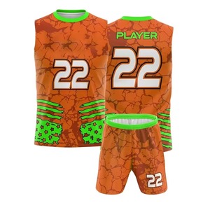 Ensemble de maillots de football 7v7 personnalisés imprimés par sublimation, respirants, à séchage rapide, compressifs, pour l'entraînement sportif - Product Image 3