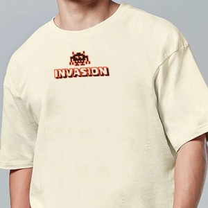 T-shirt de fitness pour homme à col rond, impression numérique, 100% polyester coton, respirant, séchage rapide - Product Image 3