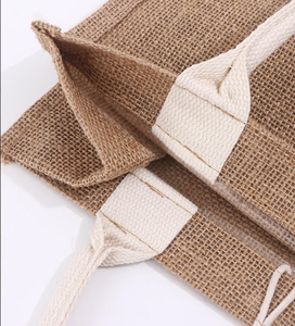 Bolsa de Almacenamiento de Yute Natural Ecológica para Ropa de Viaje al Aire Libre y Uso Diario - Product Image 4