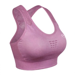 Soutien-gorge de sport sans coutures à maintien élevé pour femme, personnalisé, grandes tailles, rembourré, respirant, pour fitness, gym et course à pied - Product Image 2